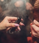 סיגריה אלקטרונית, עישון